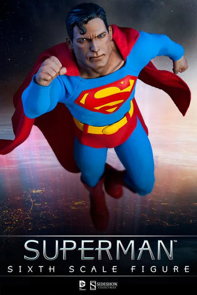 SideShow Sixth Scale DC Comics 1/6 Scale Figure - Supermanㅤ – Sideshow Collectibles – ActionFigureBrasil