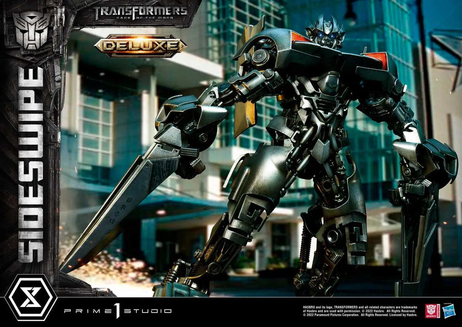 Sideswipe (Deluxe Bonus Version) Transformers: Dark of the Moon (Film) – Prime1Studio – ActionFigure Brasil