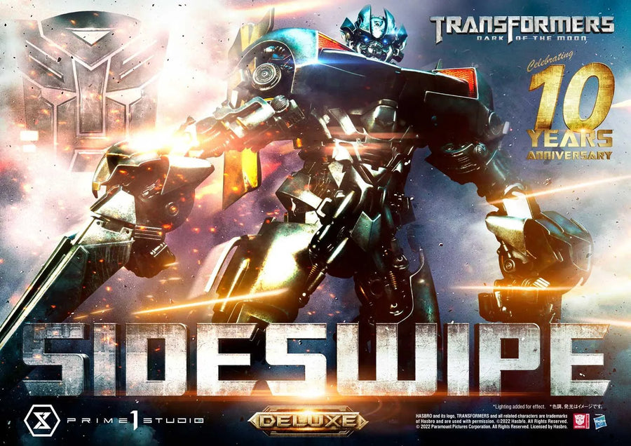 Sideswipe (Deluxe Bonus Version) Transformers: Dark of the Moon (Film) – Prime1Studio – ActionFigure Brasil