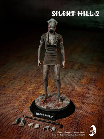 Silent Hill 2 - Bubble Head Nurse - 1/6 (Iconiq Studios, TB League)ㅤ – TB League,Iconiq Studios – ActionFigureBrasil — ângulo diferente