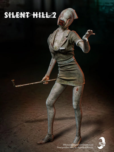 Silent Hill 2 - Bubble Head Nurse - 1/6 (Iconiq Studios, TB League)ㅤ – TB League,Iconiq Studios – ActionFigureBrasil — com base expositora