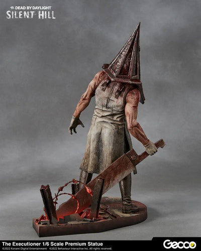 SILENT HILL x Dead by Daylight / Executioner 1/6 Scale Premium Statueㅤ – Gecco – ActionFigureBrasil — iluminação de estúdio