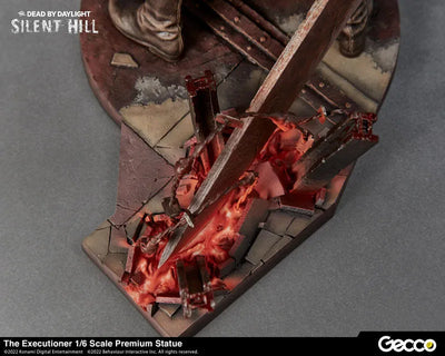 SILENT HILL x Dead by Daylight / Executioner 1/6 Scale Premium Statueㅤ – Gecco – ActionFigureBrasil — close