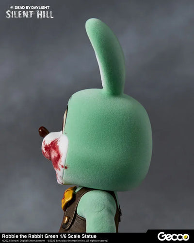 SILENT HILL x Dead by Daylight / Robbie the Rabbit Green 1/6 Scale Statueㅤ – Gecco – ActionFigureBrasil — detalhe do produto