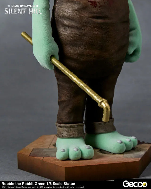SILENT HILL x Dead by Daylight / Robbie the Rabbit Green 1/6 Scale Statueㅤ – Gecco – ActionFigureBrasil