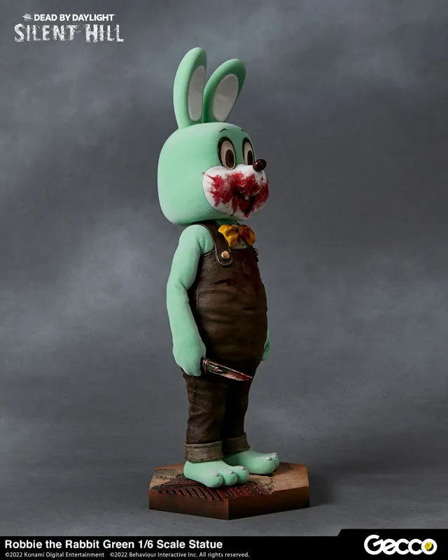 SILENT HILL x Dead by Daylight / Robbie the Rabbit Green 1/6 Scale Statueㅤ – Gecco – ActionFigureBrasil