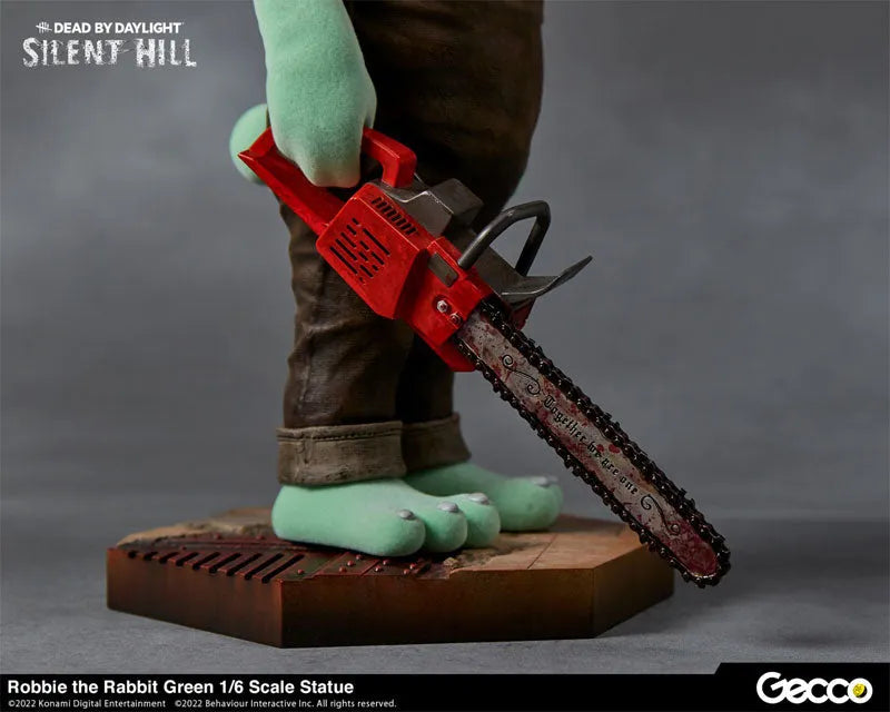 SILENT HILL x Dead by Daylight / Robbie the Rabbit Green 1/6 Scale Statueㅤ – Gecco – ActionFigureBrasil