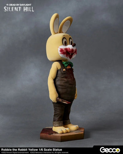 SILENT HILL x Dead by Daylight / Robbie the Rabbit Yellow 1/6 Scale Statueㅤ – Gecco – ActionFigureBrasil — embalagem