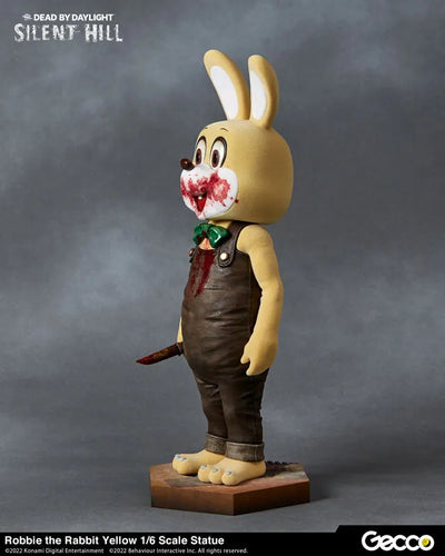 SILENT HILL x Dead by Daylight / Robbie the Rabbit Yellow 1/6 Scale Statueㅤ – Gecco – ActionFigureBrasil — acessórios