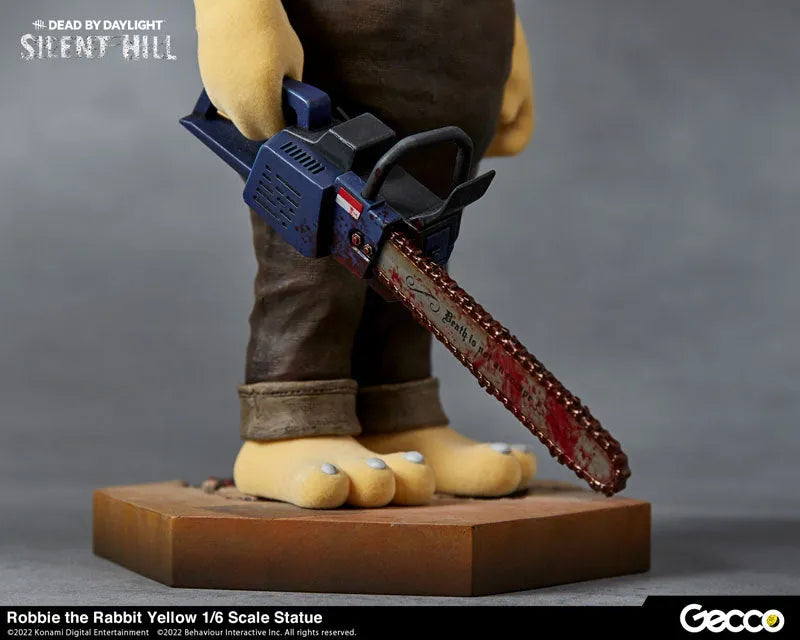 SILENT HILL x Dead by Daylight / Robbie the Rabbit Yellow 1/6 Scale Statueㅤ – Gecco – ActionFigureBrasil