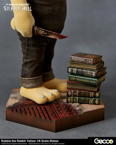 SILENT HILL x Dead by Daylight / Robbie the Rabbit Yellow 1/6 Scale Statueㅤ – Gecco – ActionFigureBrasil — detalhe do produto