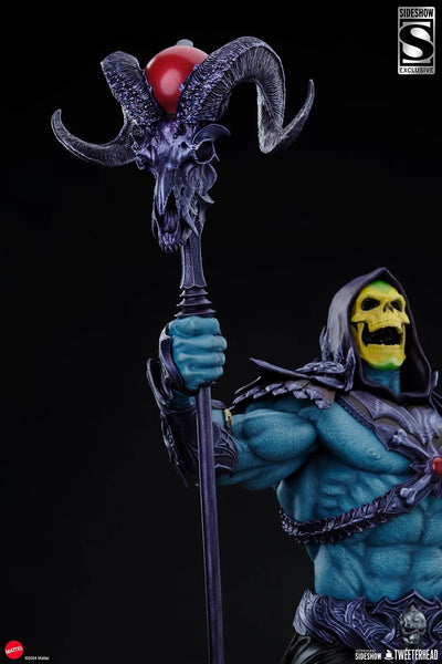 Skeletor Legends (Classic Edition) - LIMITED EDITION: 1000 (Exclusive) – Tweeterhead – ActionFigure Brasil — iluminação de estúdio