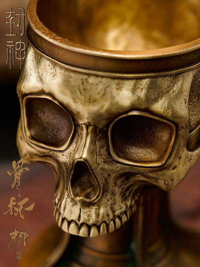 Skull Cup (Bronze Version) - LIMITED EDITION: 200 (Bronze Version) – Manas SUM – ActionFigure Brasil — iluminação de estúdio