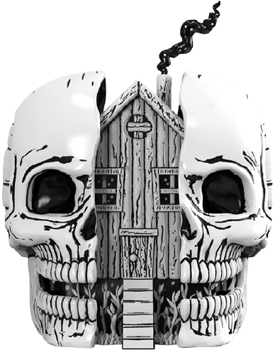 Skull House – Mighty Jaxx – ActionFigure Brasil — detalhe do produto