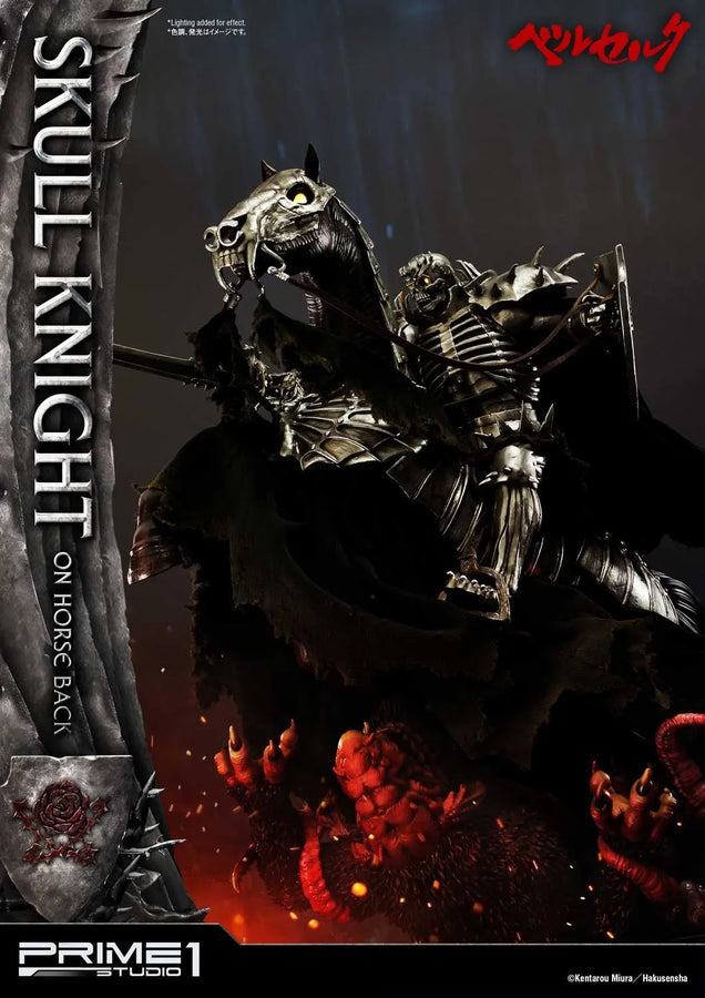 Skull Knight on horseback (Deluxe Version) Berserk – Prime1Studio – ActionFigure Brasil