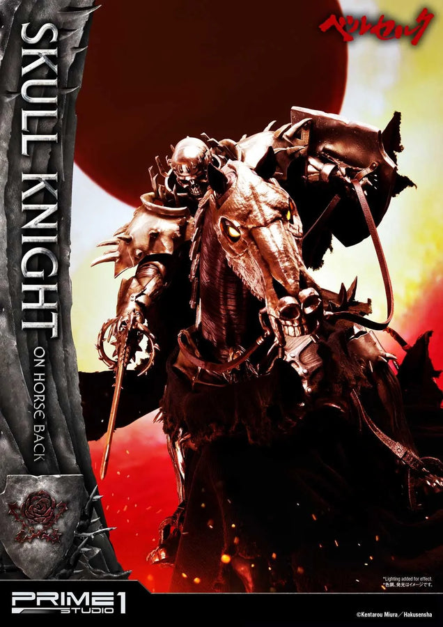 Skull Knight on horseback (Deluxe Version) Berserk – Prime1Studio – ActionFigure Brasil