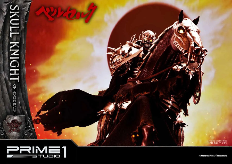 Skull Knight on horseback (Deluxe Version) Berserk – Prime1Studio – ActionFigure Brasil