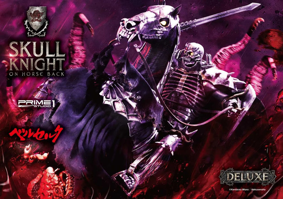 Skull Knight on horseback (Deluxe Version) Berserk – Prime1Studio – ActionFigure Brasil