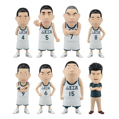 Slam Dunk - The First Slam Dunk Figure Collection - Sanno Team - Set of 8 (Toei Animation)ㅤ – Toei Animation – ActionFigureBrasil