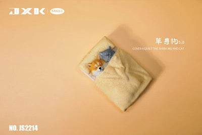 Small Cat & Dog Sleeping in Bedㅤ – JXK Studio – ActionFigureBrasil — acessórios