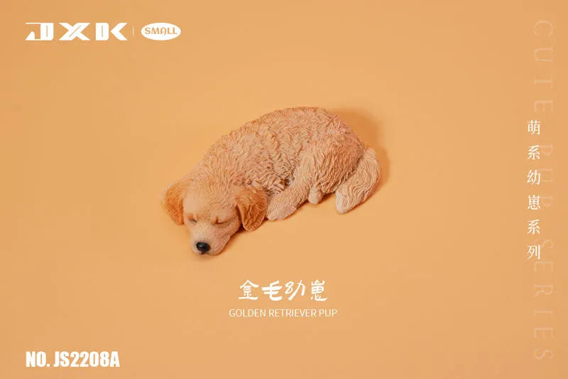 Small Golden Retriever Puppy Sleeping Soundly Aㅤ – JXK Studio – ActionFigureBrasil