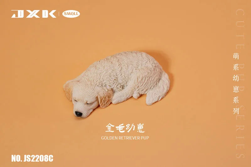 Small Golden Retriever Puppy Sleeping Soundly Cㅤ – JXK Studio – ActionFigureBrasil