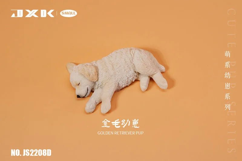 Small Golden Retriever Puppy Sleeping Soundly Dㅤ – JXK Studio – ActionFigureBrasil