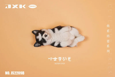 Small Husky Puppy Sleeping Soundly Bㅤ – JXK Studio – ActionFigureBrasil — ângulo diferente