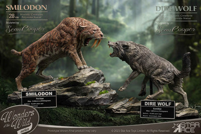 Smilodon & Dire Wolf Twin Pack Set – Star Ace Toys Ltd. – ActionFigure Brasil — embalagem
