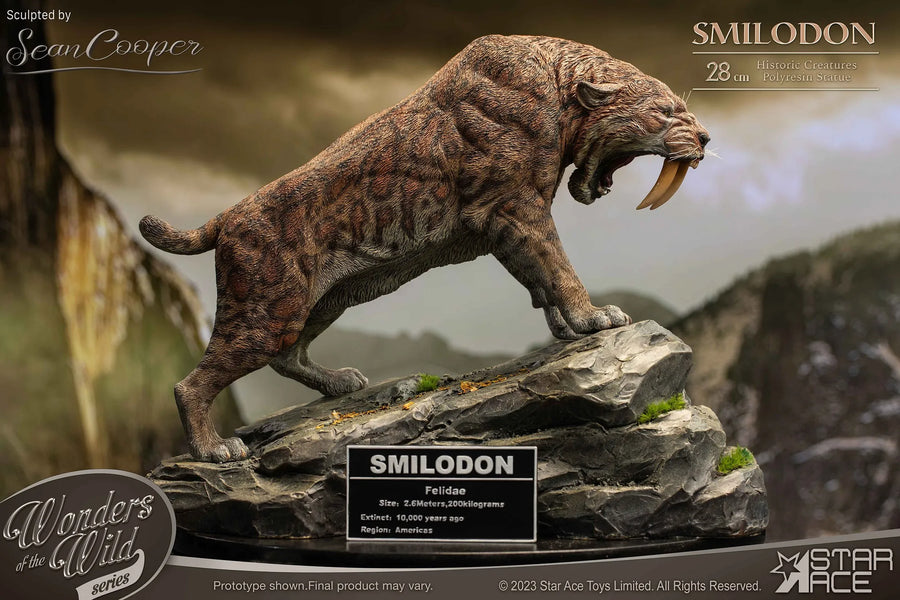 Smilodon & Dire Wolf Twin Pack Set – Star Ace Toys Ltd. – ActionFigure Brasil