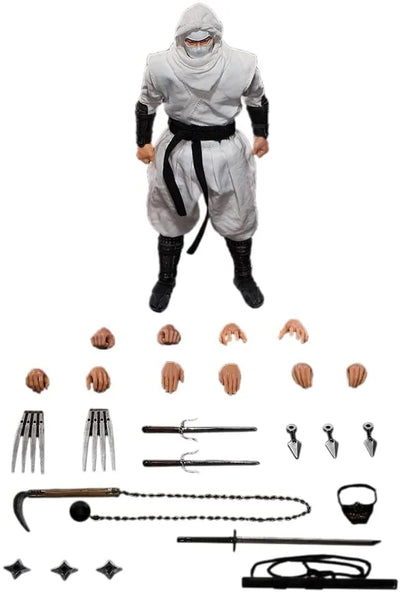 SN003 - Shadow Ninja - White (VTOYS×6INCH)ㅤ – VTOYS×6INCH – ActionFigureBrasil