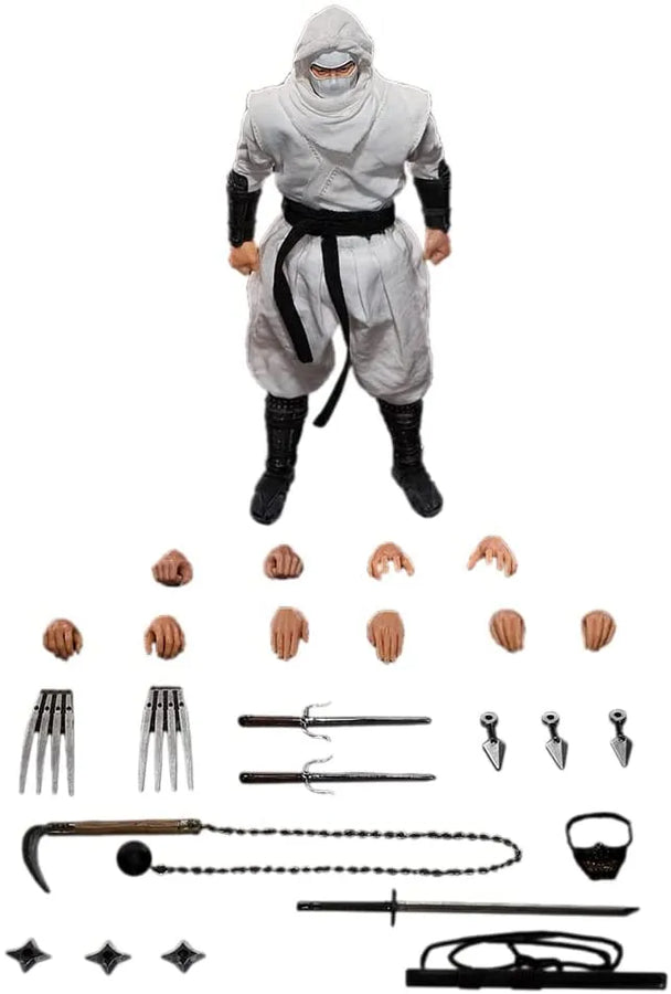 SN003 - Shadow Ninja - White (VTOYS×6INCH)ㅤ – VTOYS×6INCH – ActionFigureBrasil