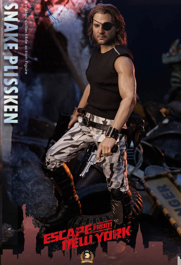 Snake Plissken (Real Hair Version) (Real Hair) – Asmus Collectible Toys – ActionFigure Brasil