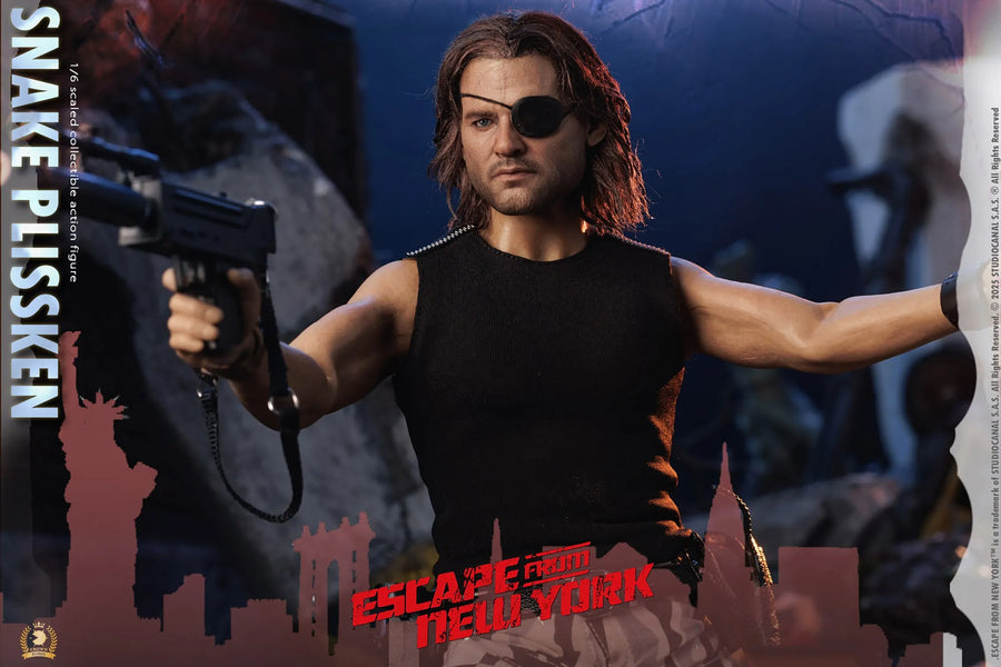 Snake Plissken (Real Hair Version) (Real Hair) – Asmus Collectible Toys – ActionFigure Brasil