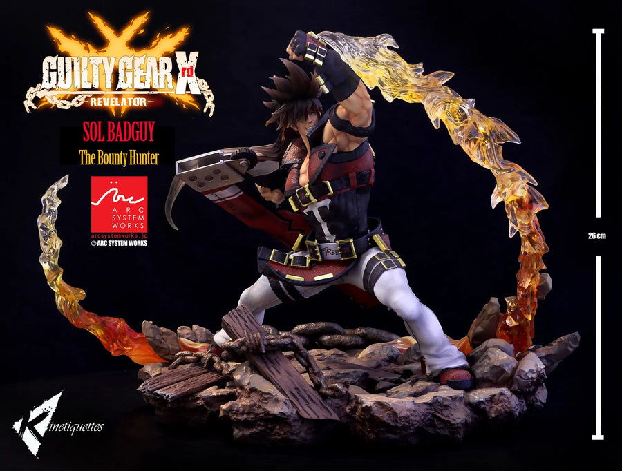 Sol Badguy - The Bounty Hunter – Kinetiquettes – ActionFigure Brasil