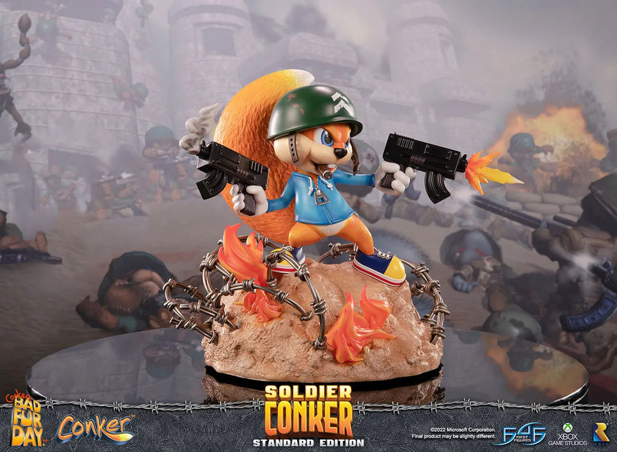 Soldier Conker (Standard Edition) - LIMITED EDITION: 500 – First 4 Figures – ActionFigure Brasil