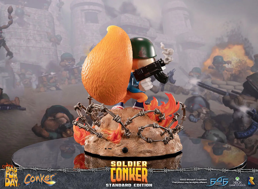 Soldier Conker (Standard Edition) - LIMITED EDITION: 500 – First 4 Figures – ActionFigure Brasil