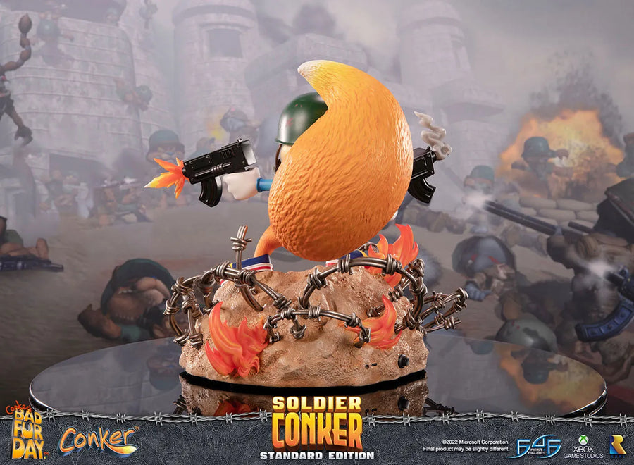Soldier Conker (Standard Edition) - LIMITED EDITION: 500 – First 4 Figures – ActionFigure Brasil
