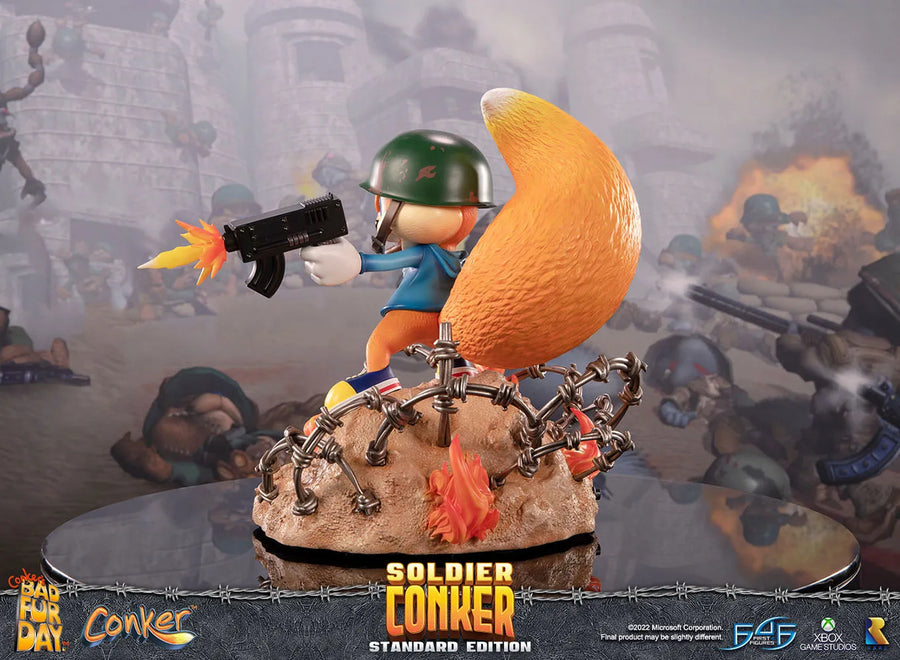 Soldier Conker (Standard Edition) - LIMITED EDITION: 500 – First 4 Figures – ActionFigure Brasil