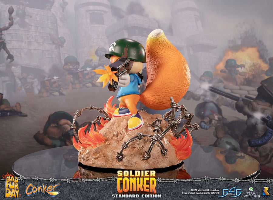 Soldier Conker (Standard Edition) - LIMITED EDITION: 500 – First 4 Figures – ActionFigure Brasil