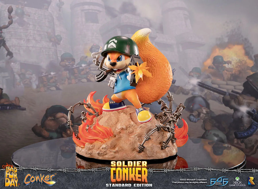 Soldier Conker (Standard Edition) - LIMITED EDITION: 500 – First 4 Figures – ActionFigure Brasil