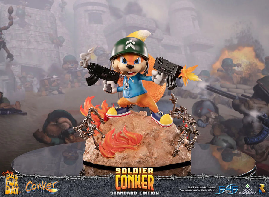 Soldier Conker (Standard Edition) - LIMITED EDITION: 500 – First 4 Figures – ActionFigure Brasil