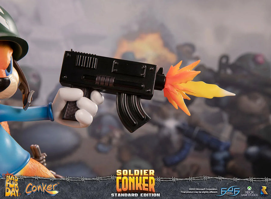 Soldier Conker (Standard Edition) - LIMITED EDITION: 500 – First 4 Figures – ActionFigure Brasil