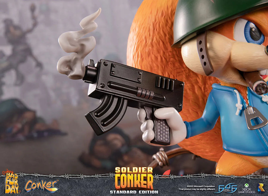 Soldier Conker (Standard Edition) - LIMITED EDITION: 500 – First 4 Figures – ActionFigure Brasil