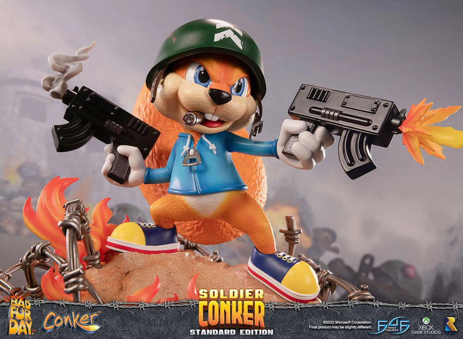 Soldier Conker (Standard Edition) - LIMITED EDITION: 500 – First 4 Figures – ActionFigure Brasil