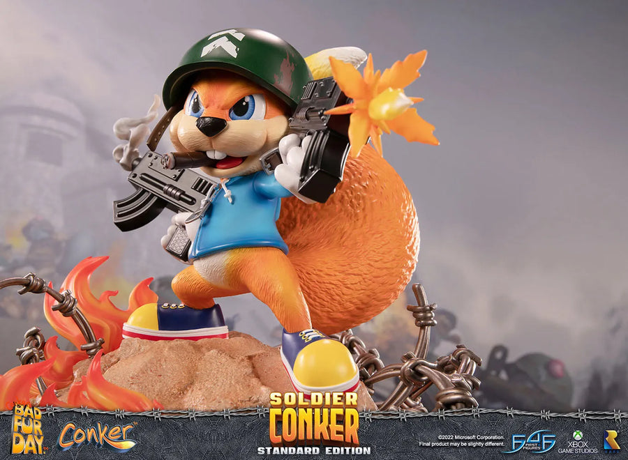 Soldier Conker (Standard Edition) - LIMITED EDITION: 500 – First 4 Figures – ActionFigure Brasil