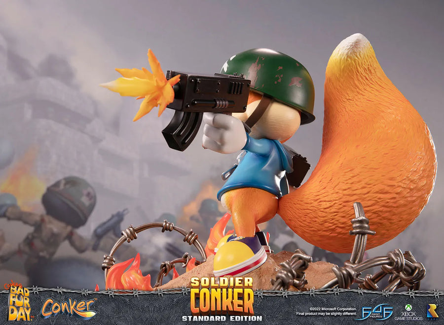 Soldier Conker (Standard Edition) - LIMITED EDITION: 500 – First 4 Figures – ActionFigure Brasil