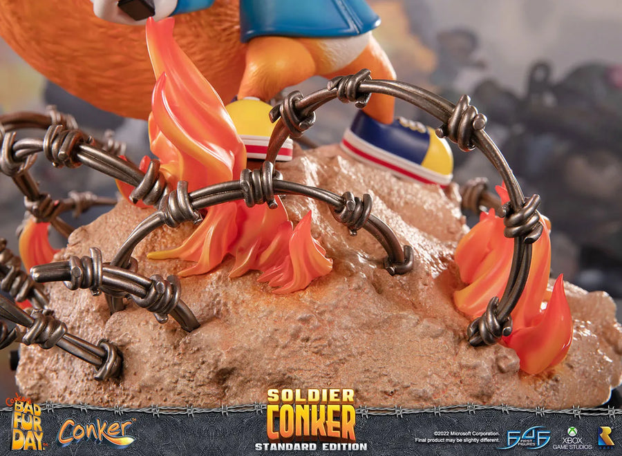 Soldier Conker (Standard Edition) - LIMITED EDITION: 500 – First 4 Figures – ActionFigure Brasil