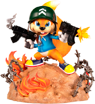 Soldier Conker (Standard Edition) - LIMITED EDITION: 500 – First 4 Figures – ActionFigure Brasil — acessórios