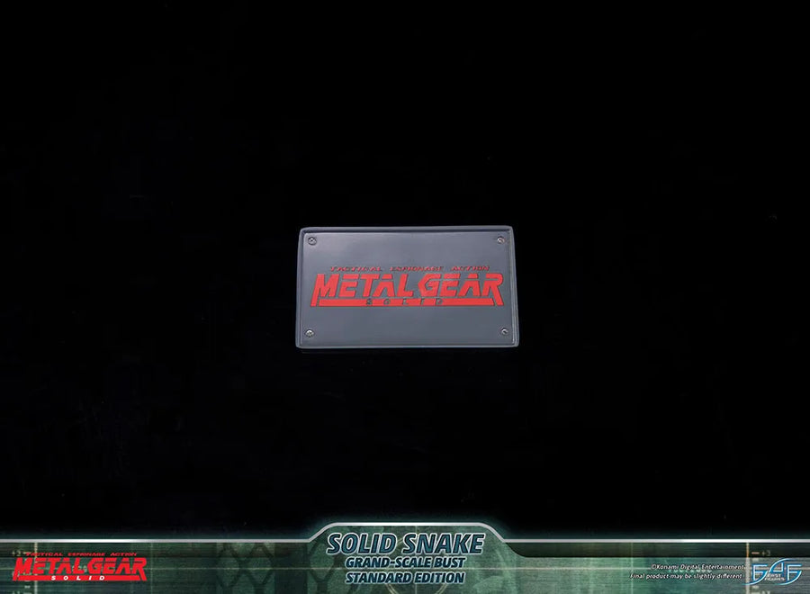 Solid Snake - LIMITED EDITION: 600 – First 4 Figures – ActionFigure Brasil